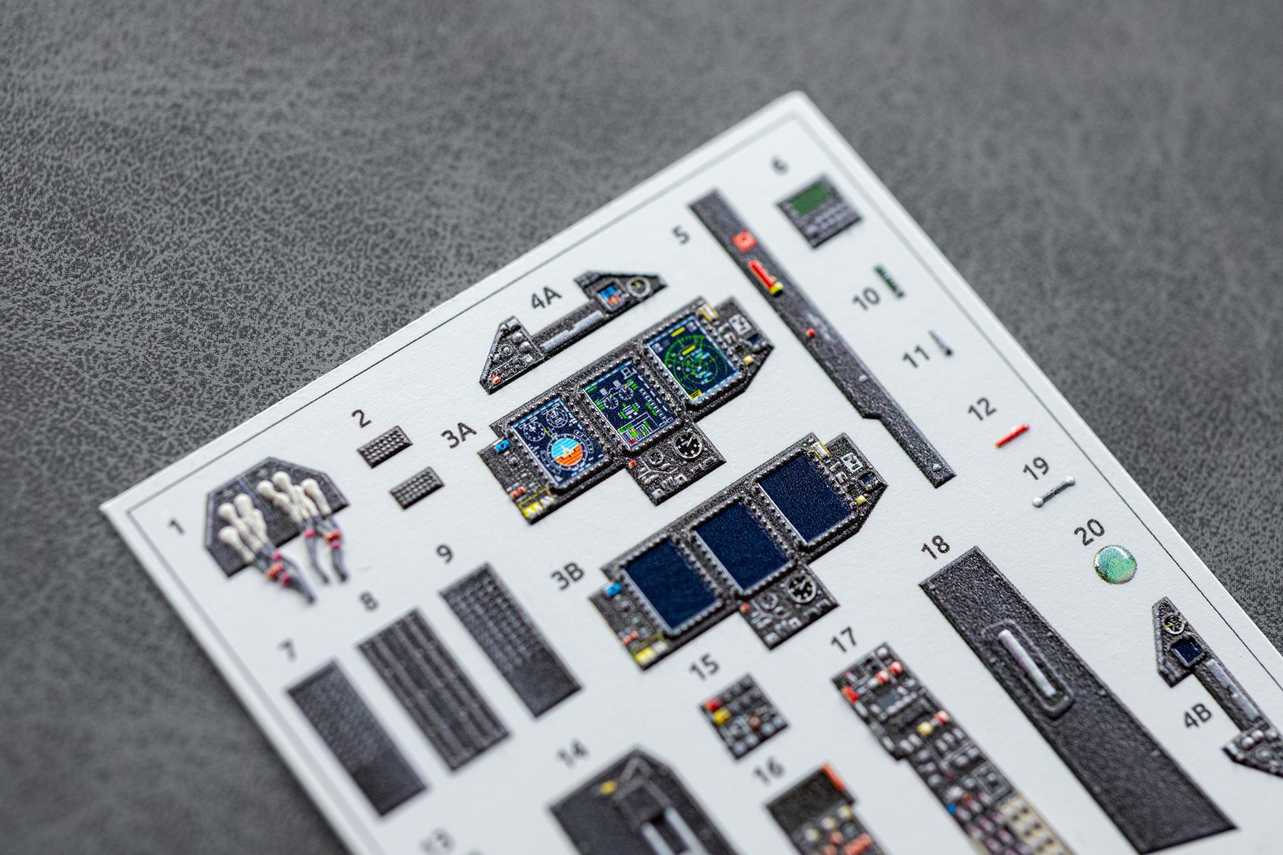 MiG - 29K COMBO for Hobbyboss 81786 1/48 (3D decal) Cockpit details set + seat belts - imodeller.store