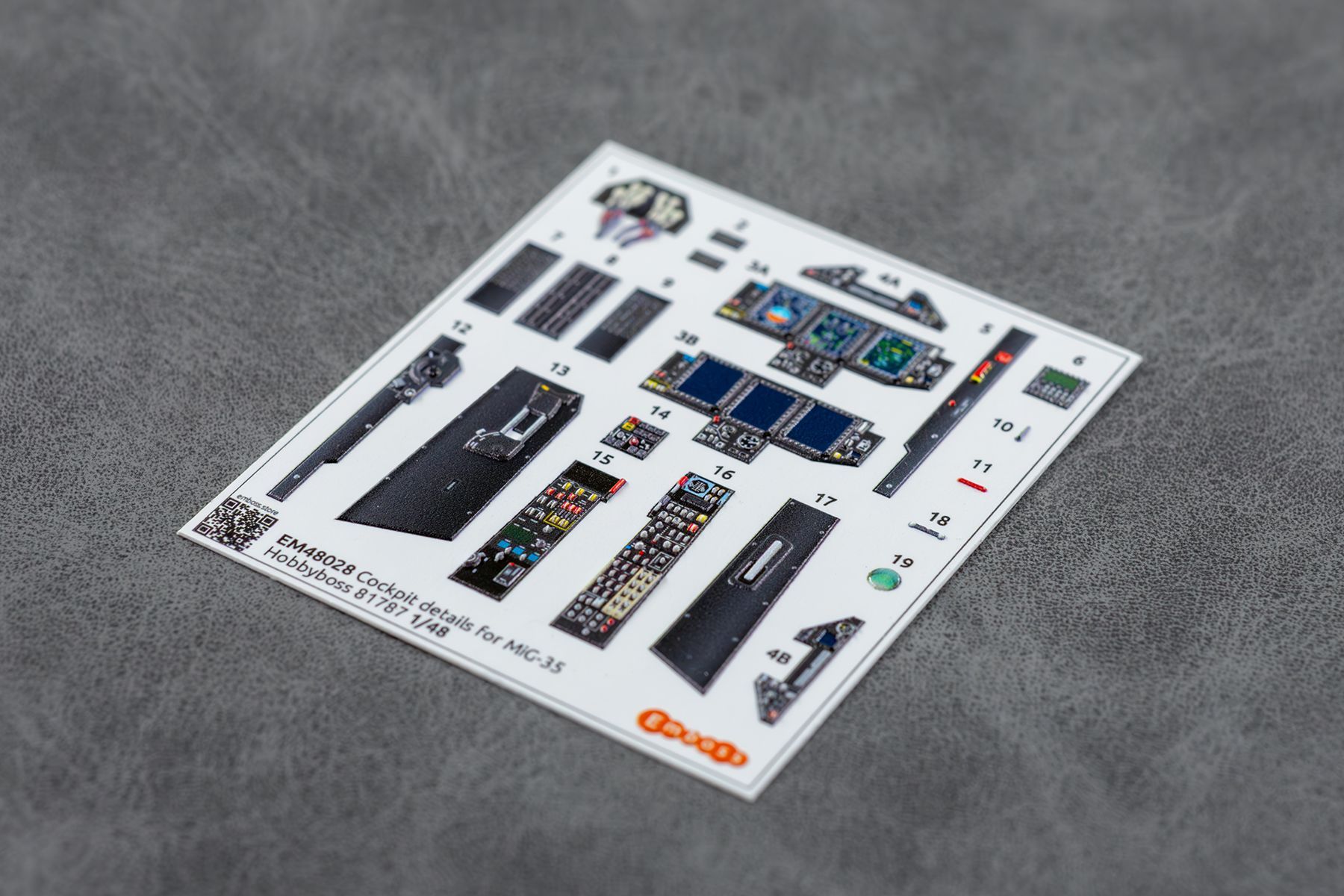 MiG - 35 COMBO for Hobbyboss Hobbyboss 81787 1/48 (3D decal) - imodeller.store