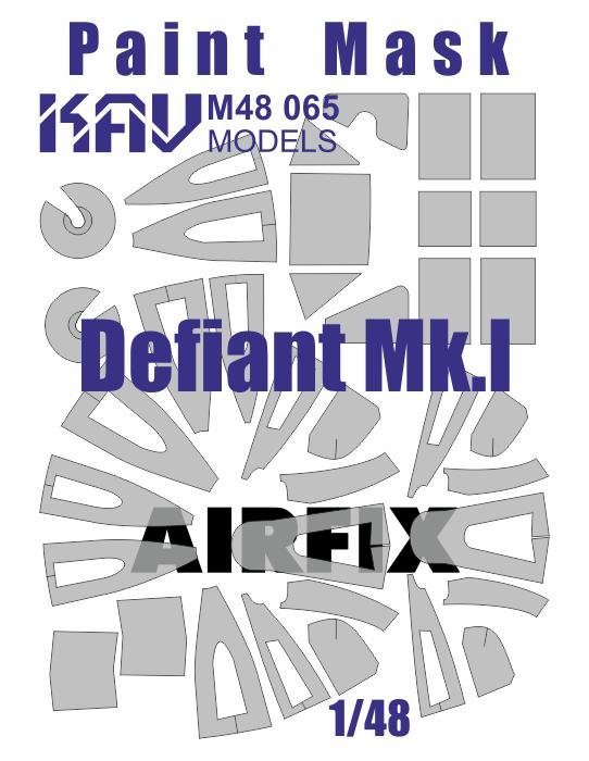 Paint mask for Defiant Mk.I (Airfix) - imodeller.store
