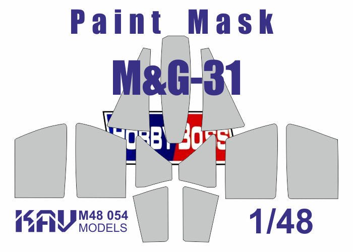 Paint mask for glazing MIG - 31 (HobbyBoss) - imodeller.store
