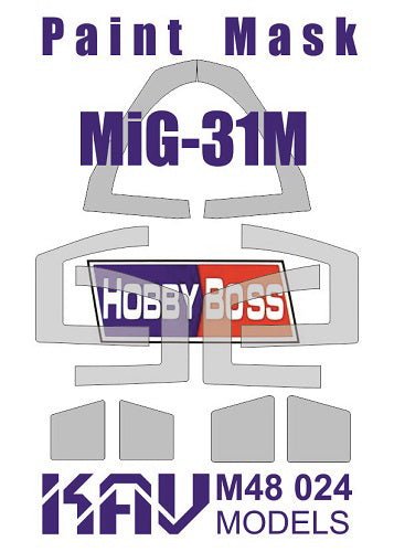 Paint mask for glazing MIG - 31M (Hobby Boss) - imodeller.store