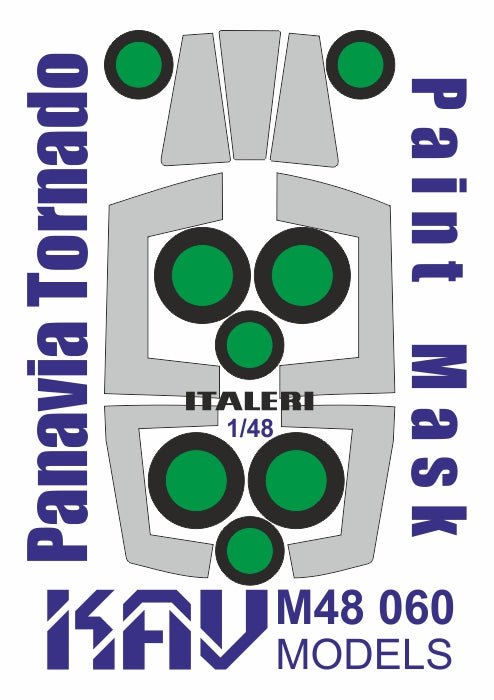 Paint mask for Panavia Tornado (Italeri) - imodeller.store