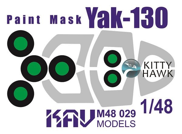 Paint mask for Yak - 130 (KittyHawk) - imodeller.store