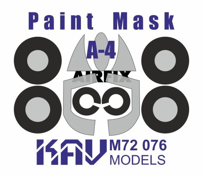 Painting mask for A - 4 (Airfix) - imodeller.store