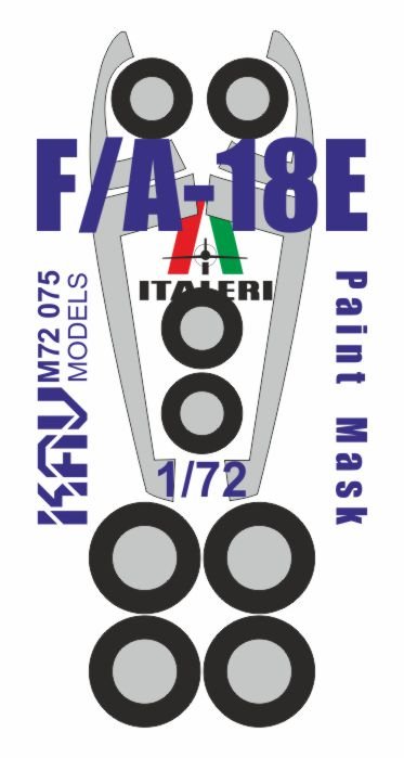 Painting mask for F/A - 18E (Italeri) - imodeller.store