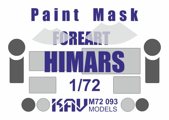 Painting mask for HIMARS (Foreart) - imodeller.store