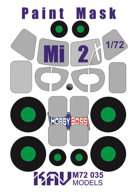 Painting mask for Hoplite - 2 (Hobby Boss) - imodeller.store