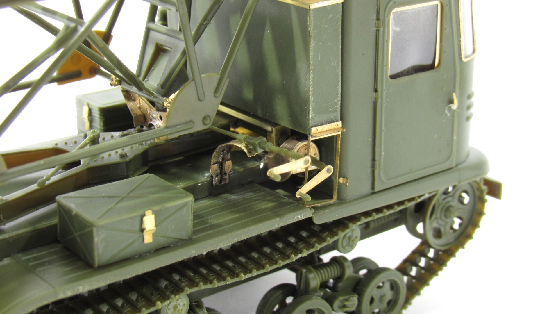 Photo - etched detail for Russian rocket launcher STZ - 5 with BM - 13 'Katyusha' (Zvezda) - imodeller.store