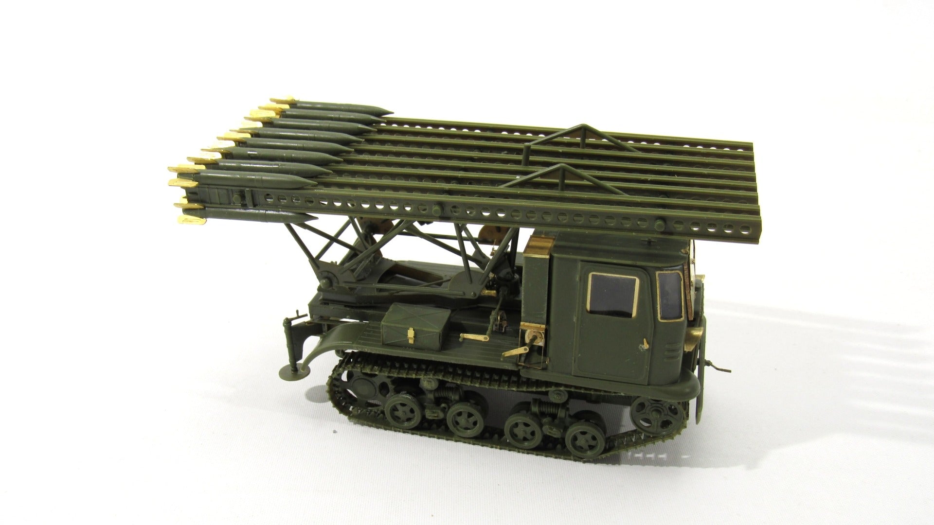 Photo - etched detail for Russian rocket launcher STZ - 5 with BM - 13 'Katyusha' (Zvezda) - imodeller.store