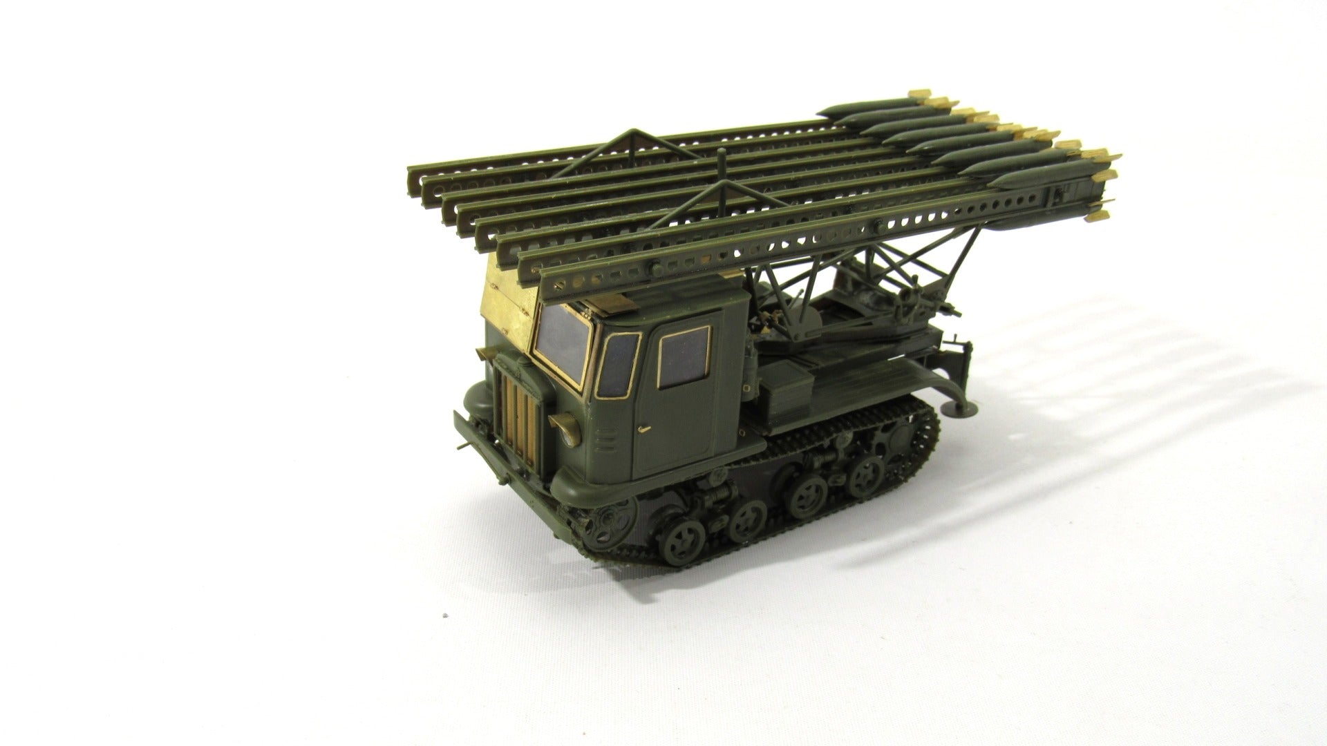 Photo - etched detail for Russian rocket launcher STZ - 5 with BM - 13 'Katyusha' (Zvezda) - imodeller.store