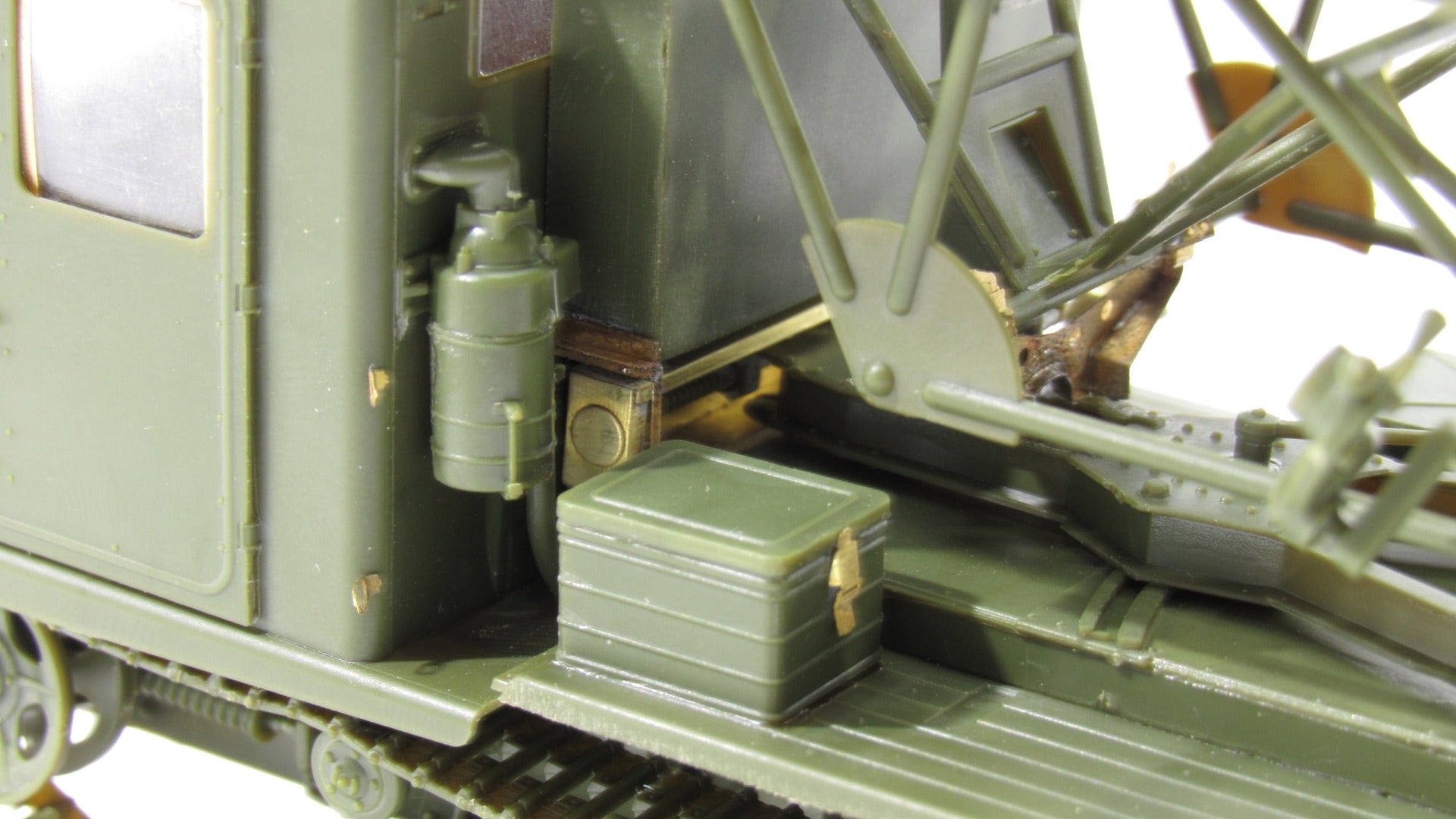 Photo - etched detail for Russian rocket launcher STZ - 5 with BM - 13 'Katyusha' (Zvezda) - imodeller.store