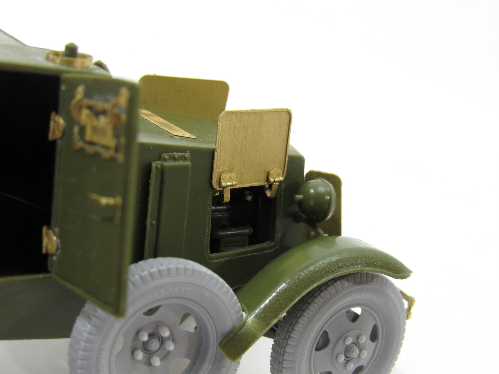 Photo - etched detail set for armored car BA - 10 (Zvezda/Eastern Express) - imodeller.store