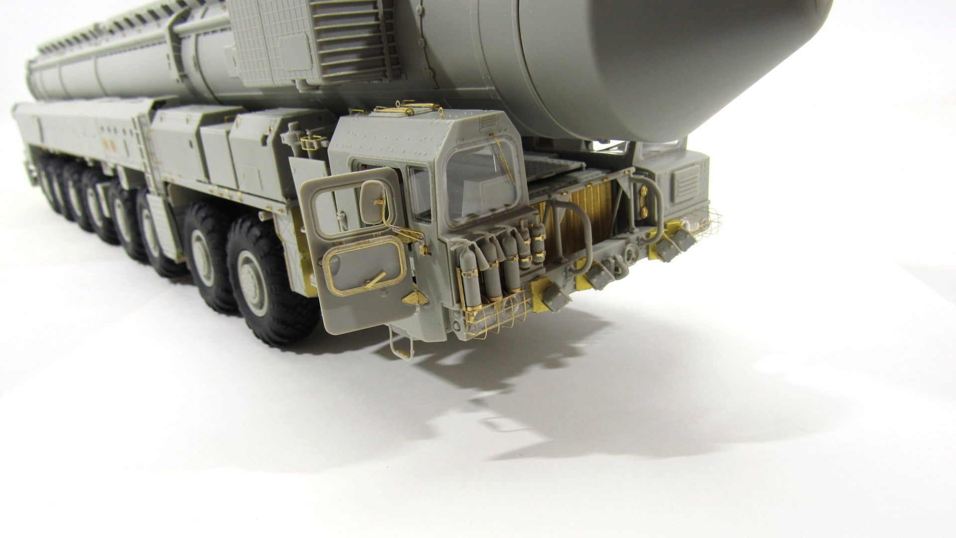 Photo - etched detail set for Ballistic missile launcher 2U175M "Topol - M" (Trumpeter) - imodeller.store