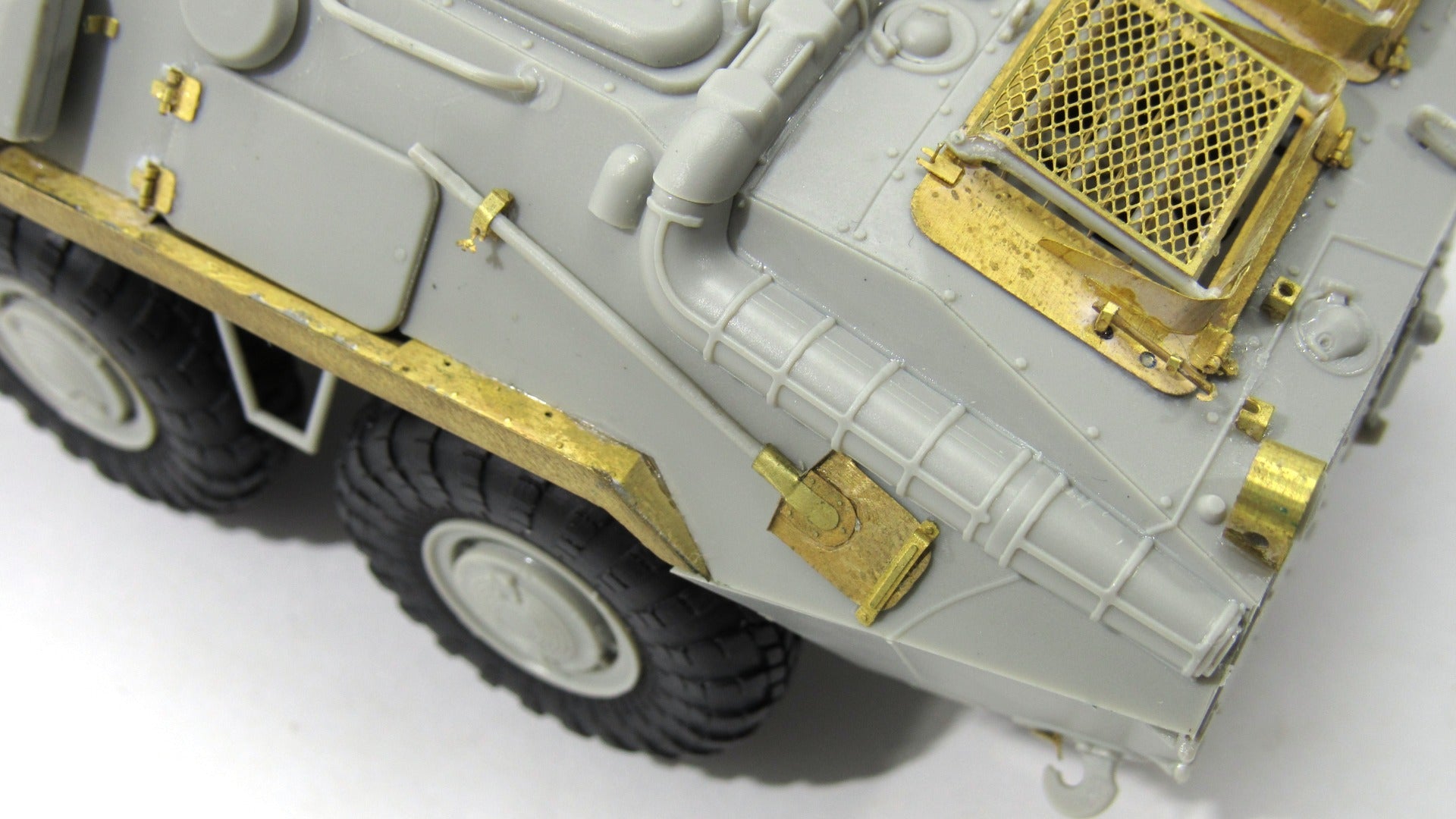 Photo etched detail set for BTR - 70 (Trumpeter) - imodeller.store