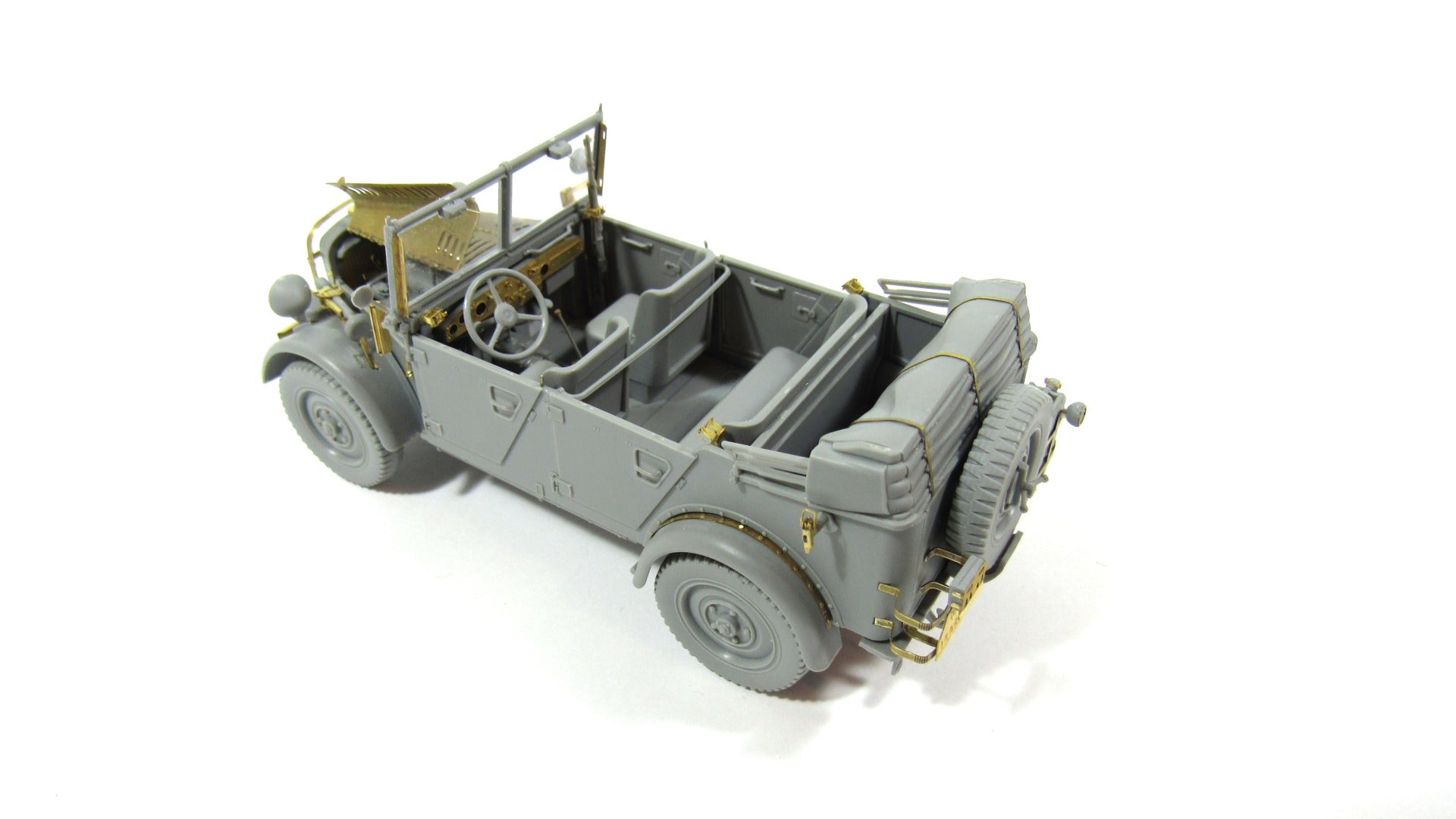 Photo - etched detail set for Le.gl.Pkw Kfz.1 German Staff Car (ICM) - imodeller.store