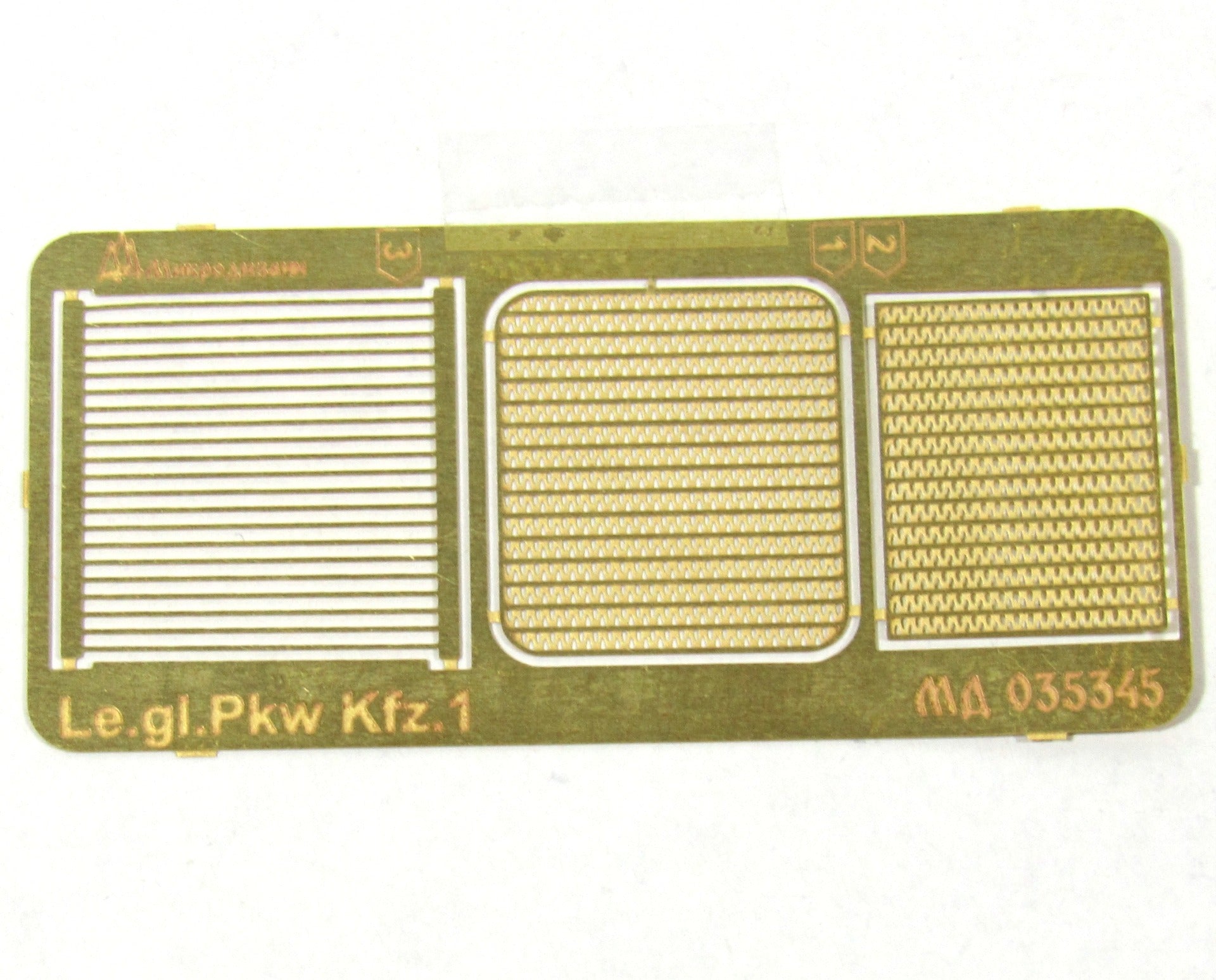 Photo - etched detail set for Le.gl.Pkw Kfz.1 German Staff Car (ICM) - imodeller.store