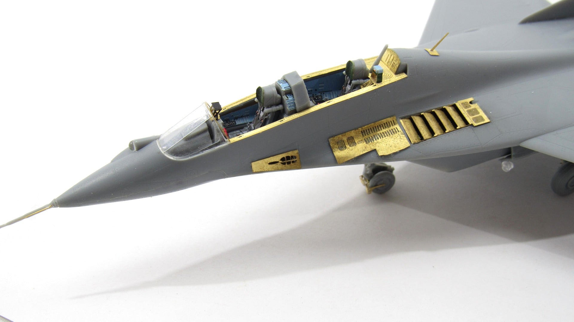 Photo - etched detail set for MIG - 29UB (Trumpeter) - imodeller.store