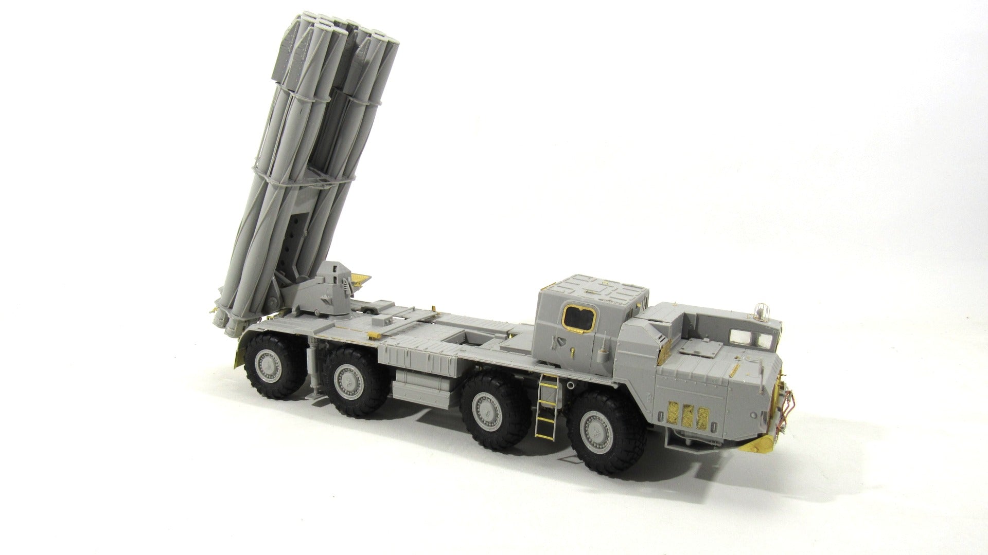 Photo - etched detail set for RSZO 'Smerch' MLRS rocket launcher (Trumpeter) - imodeller.store