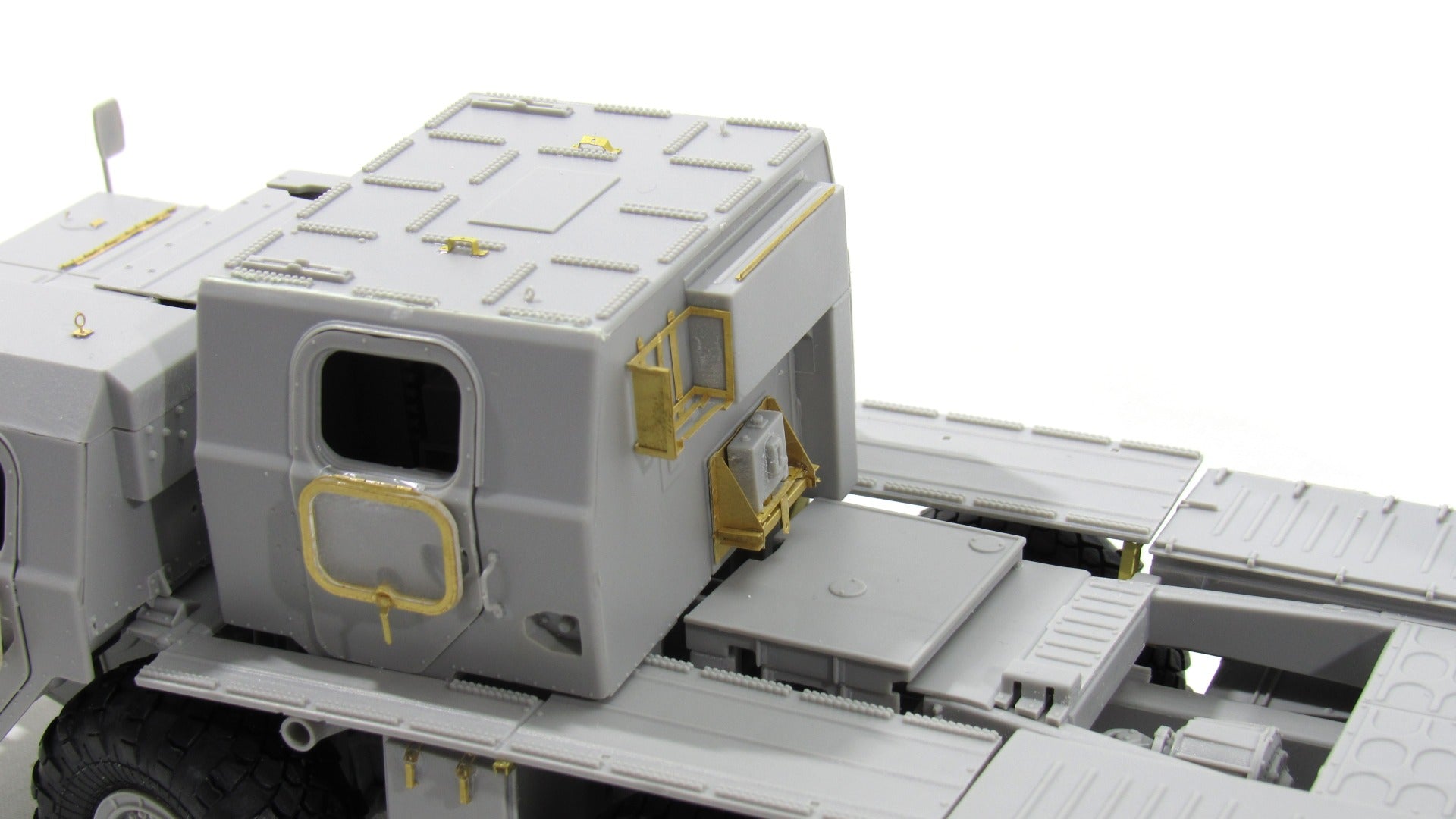 Photo - etched detail set for RSZO 'Smerch' MLRS rocket launcher (Trumpeter) - imodeller.store