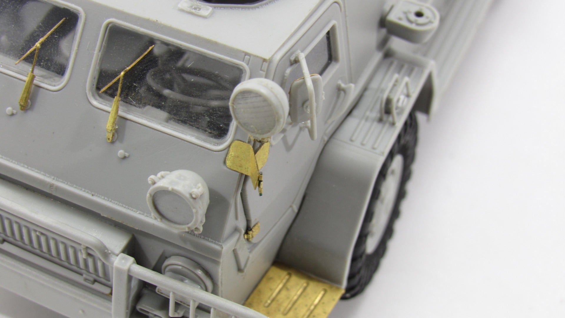 Photo - etched detail set for Russian armored vehicle 'Vodnik' (trumpeter) - imodeller.store