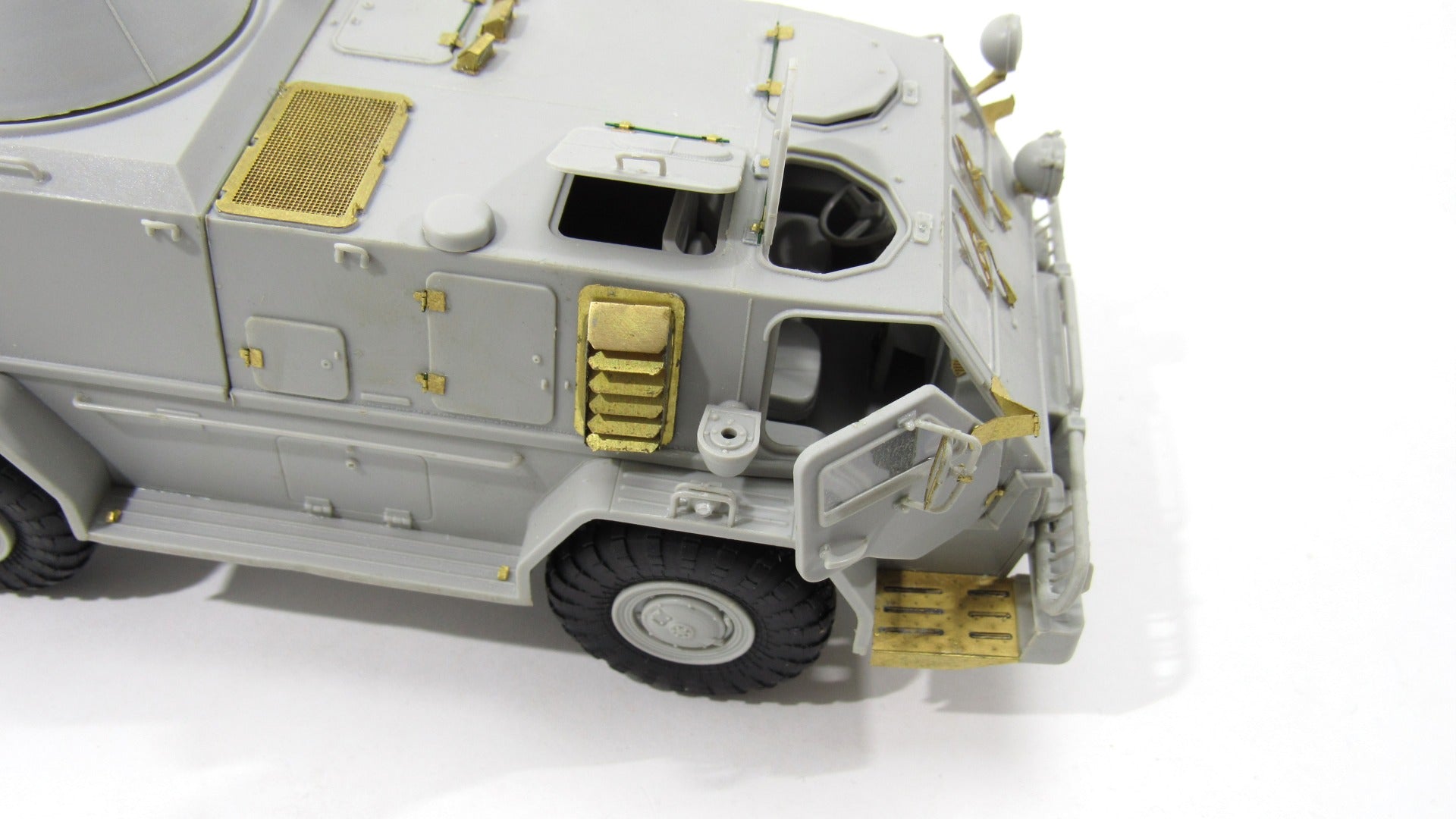 Photo - etched detail set for Russian armored vehicle 'Vodnik' (trumpeter) - imodeller.store