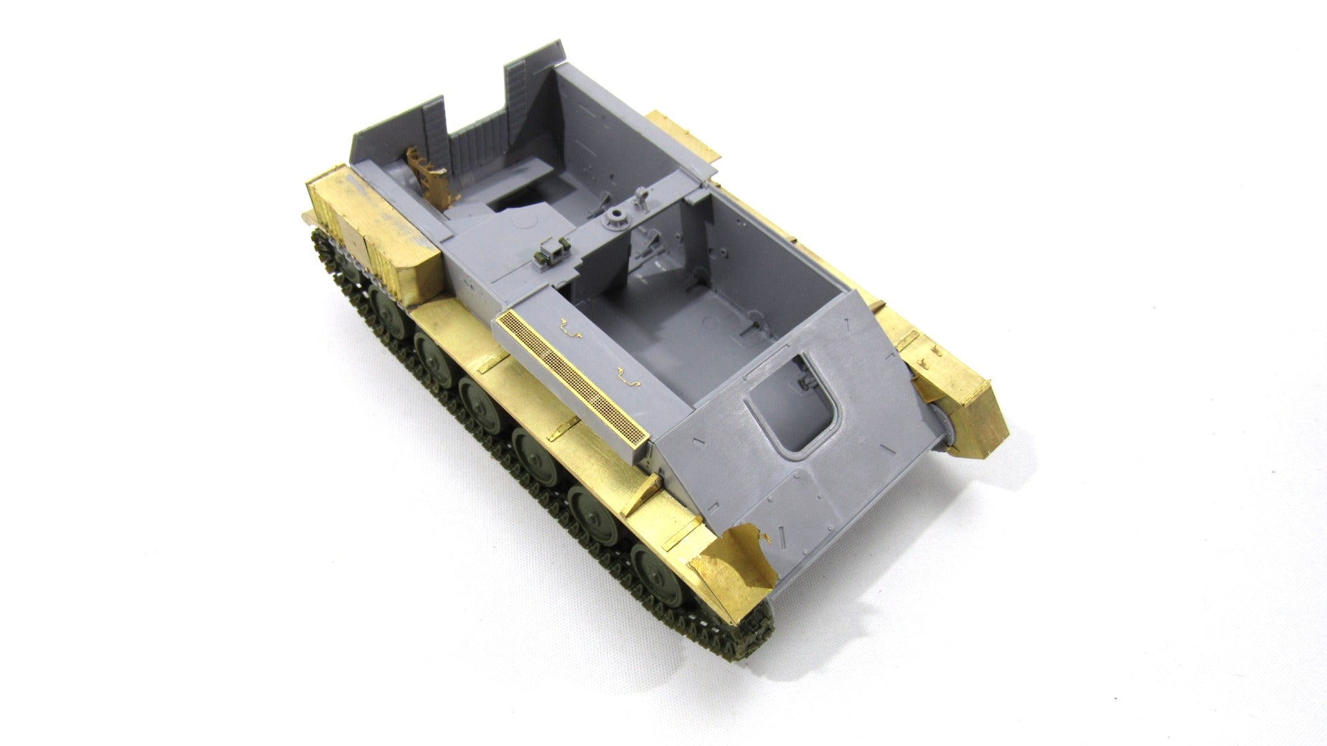 Photo - etched detail set for Russian tank SU - 76 fenders (Zvezda) - imodeller.store