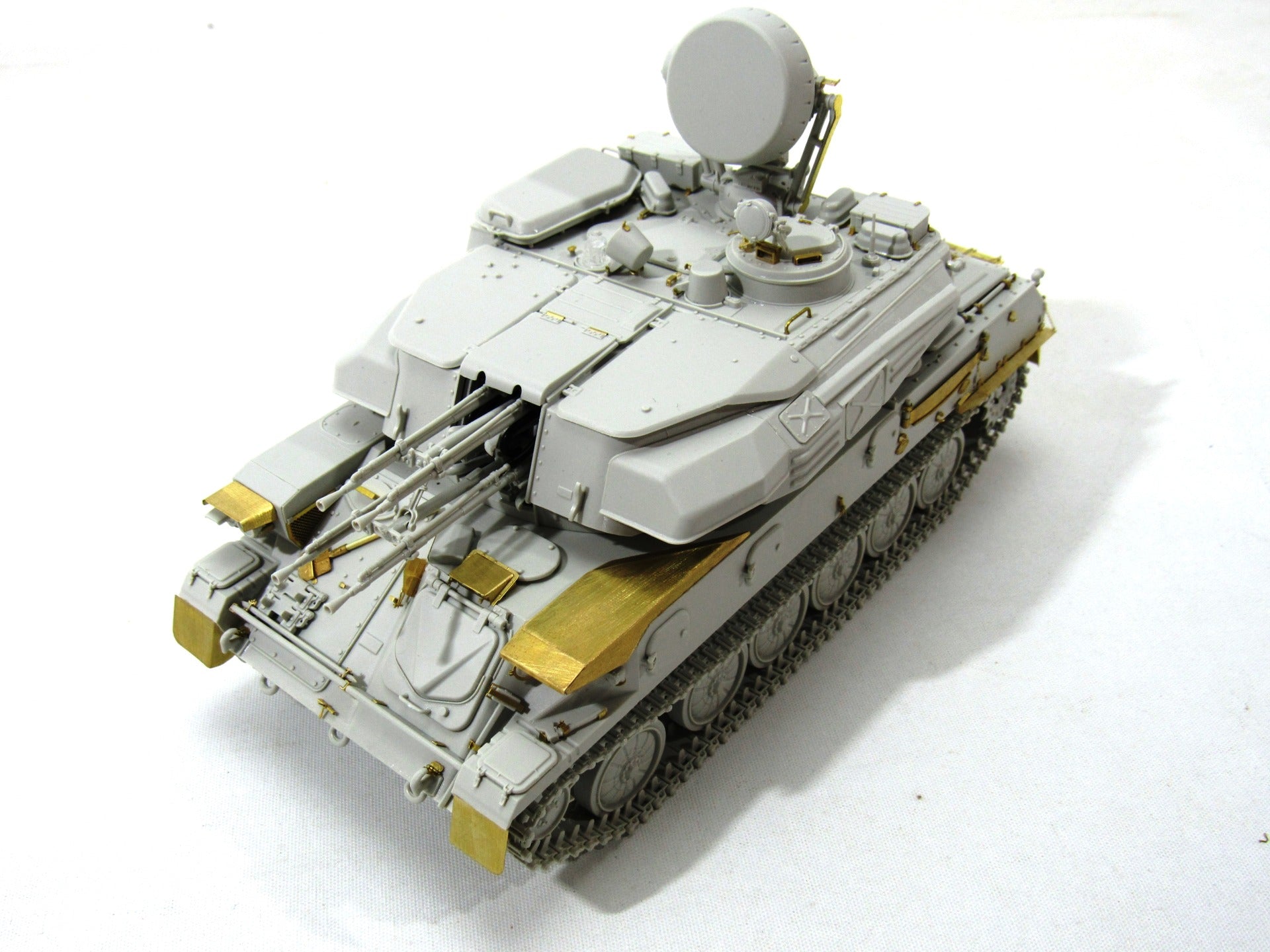 Photo - etched detail set for ZSU - 23 - 4 'Shilka' (MENG) - imodeller.store