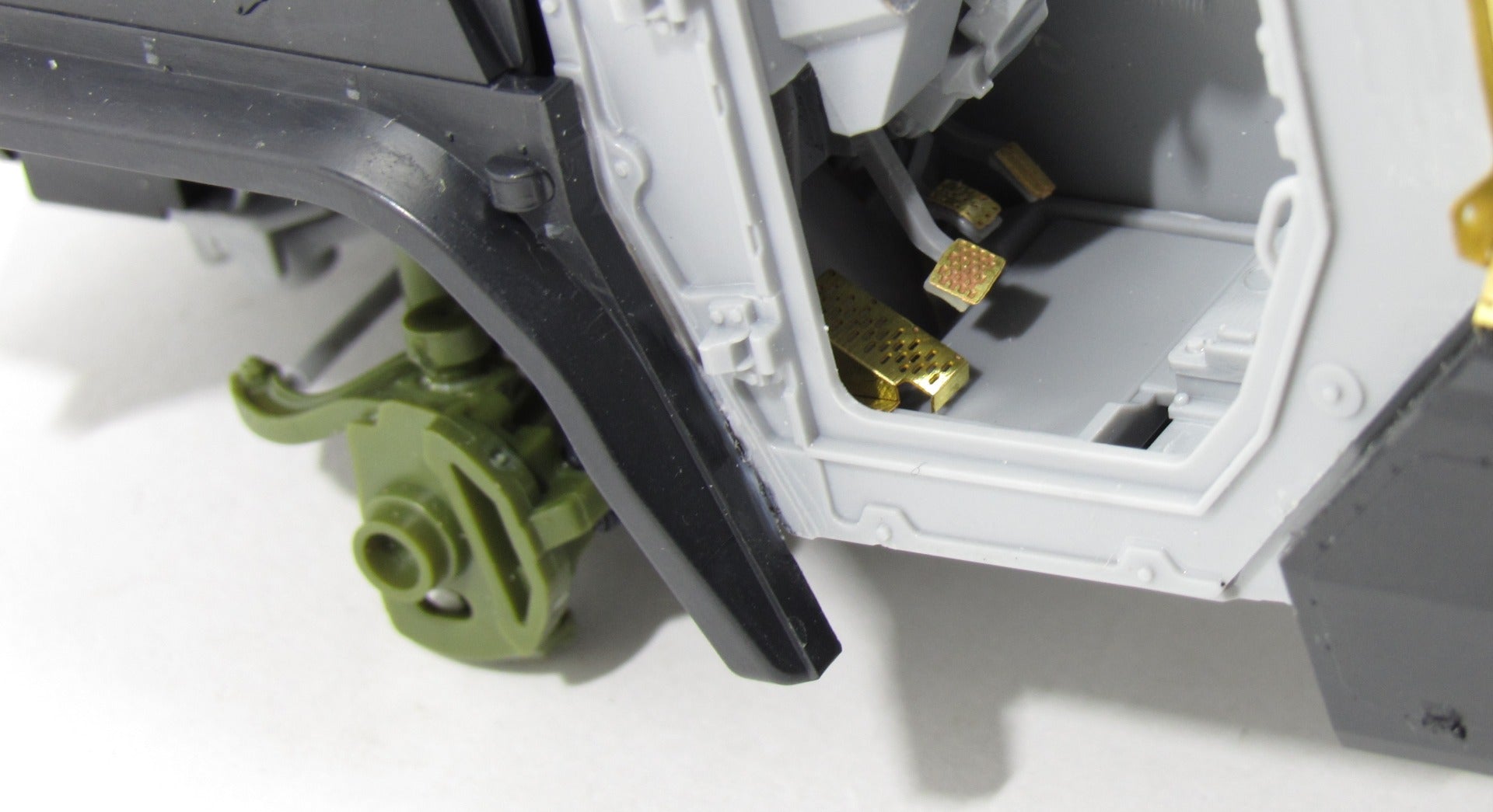 Photo - etched detail set of armored assault vehicle 'typhoon - VDV' interior (Zvezda) - imodeller.store