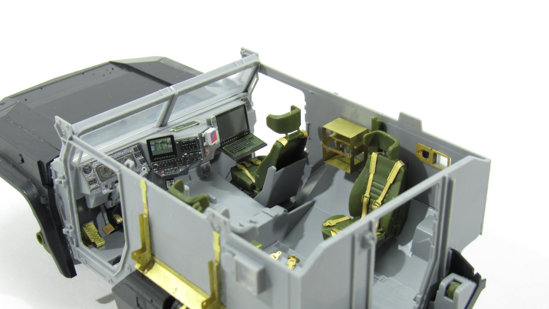 Photo - etched detail set of armored assault vehicle 'typhoon - VDV' interior (Zvezda) - imodeller.store