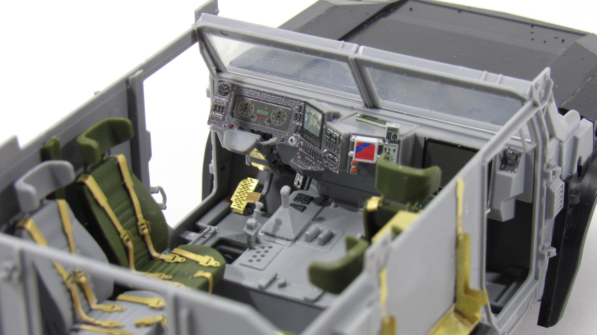 Photo - etched detail set of armored assault vehicle 'typhoon - VDV' interior (Zvezda) - imodeller.store