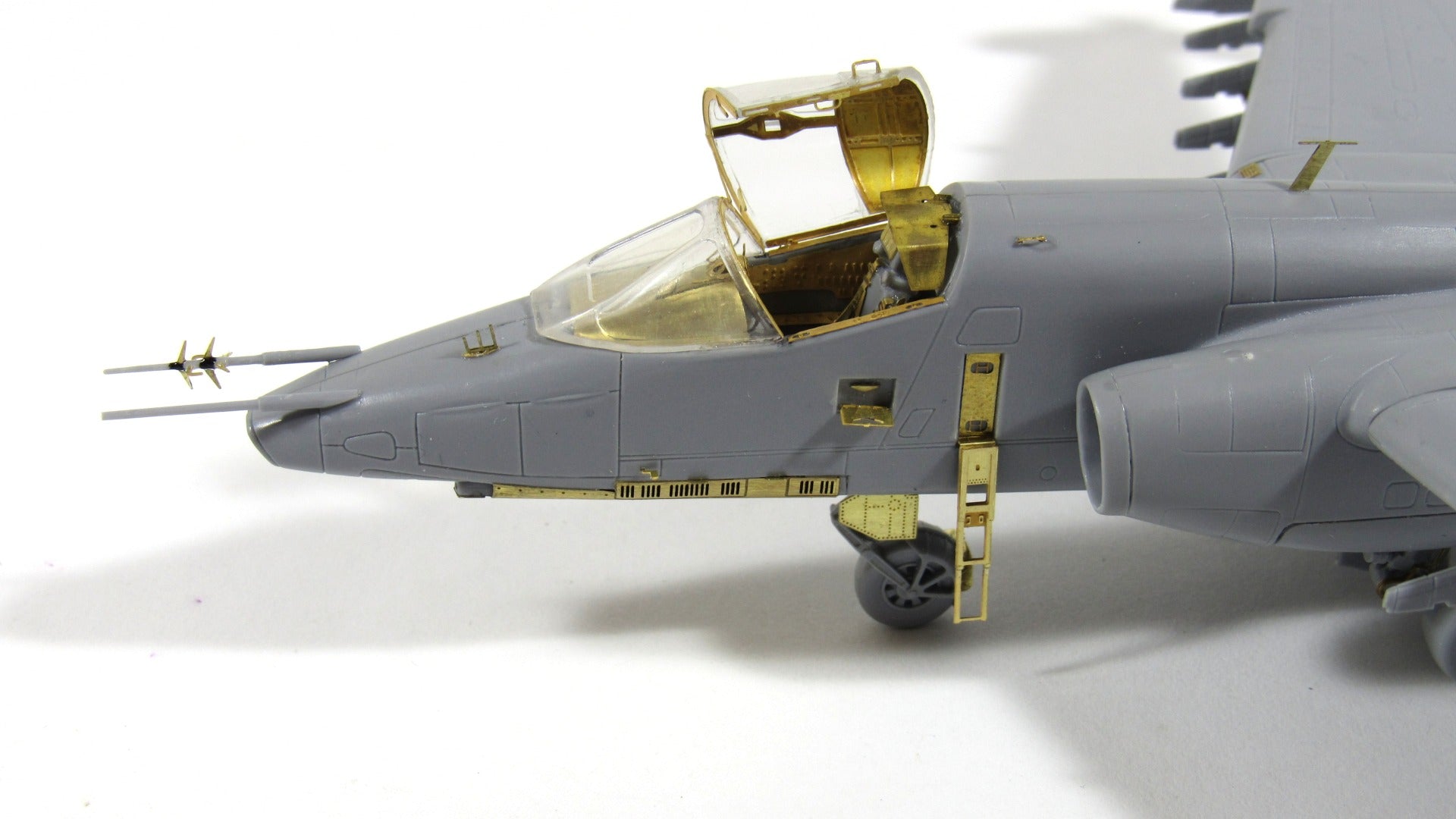 Photo - etched detail set of Russian fighter jet SU - 25 (Zvezda) - imodeller.store