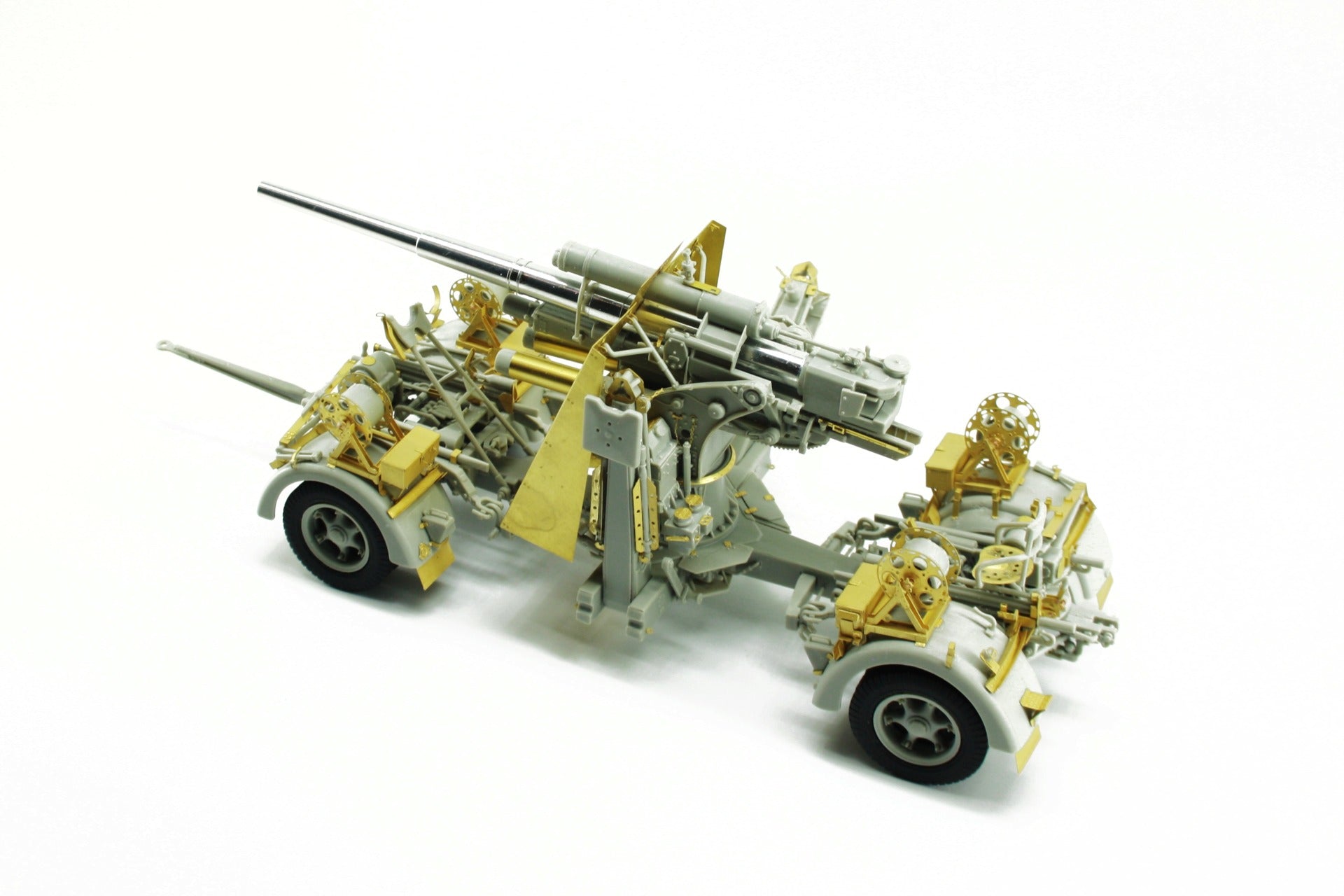 Photo - etched set for Flak 36/37 8.8cm German anti - aircraft gun (Trumpeter/Dragon) - imodeller.store