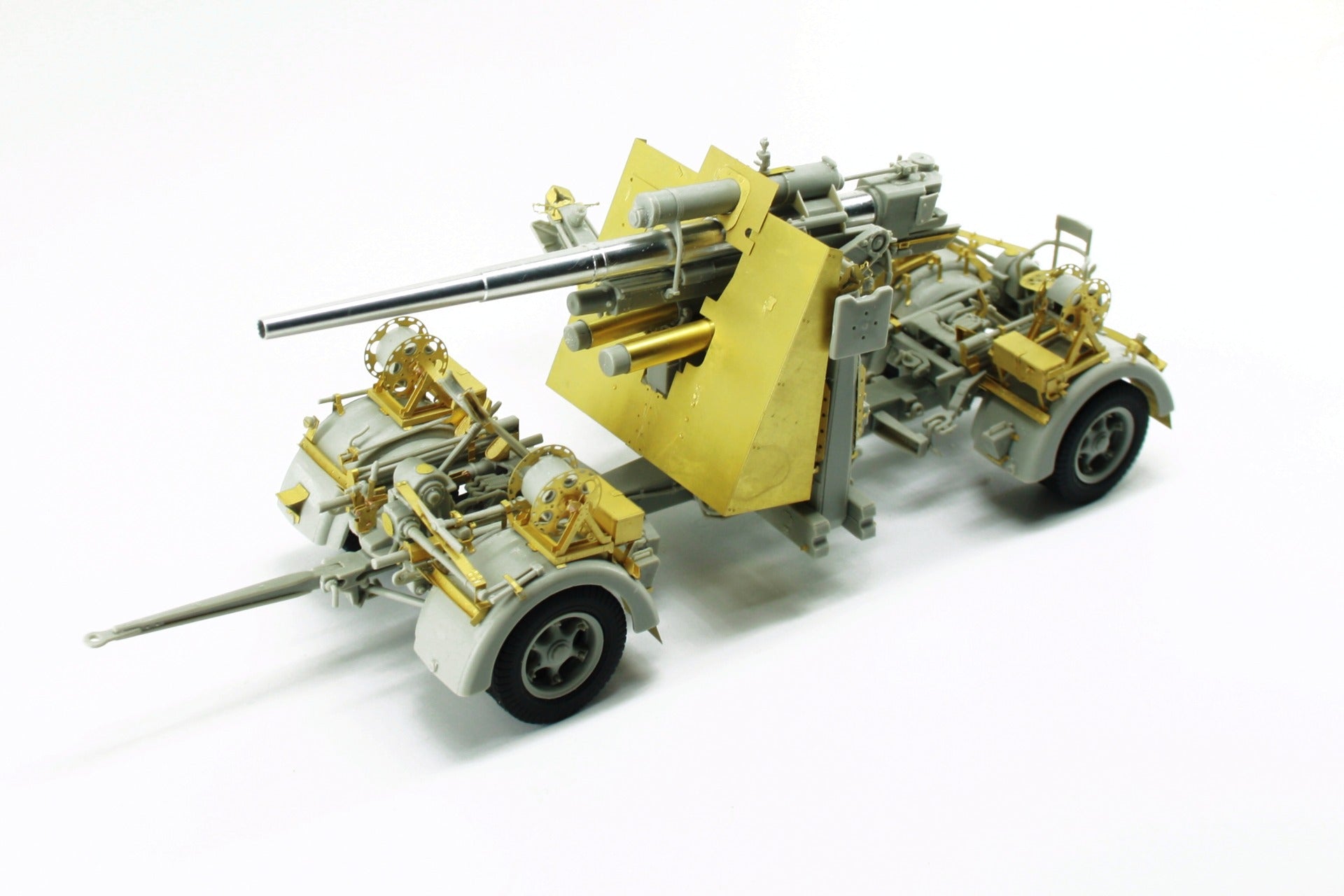 Photo - etched set for Flak 36/37 8.8cm German anti - aircraft gun (Trumpeter/Dragon) - imodeller.store