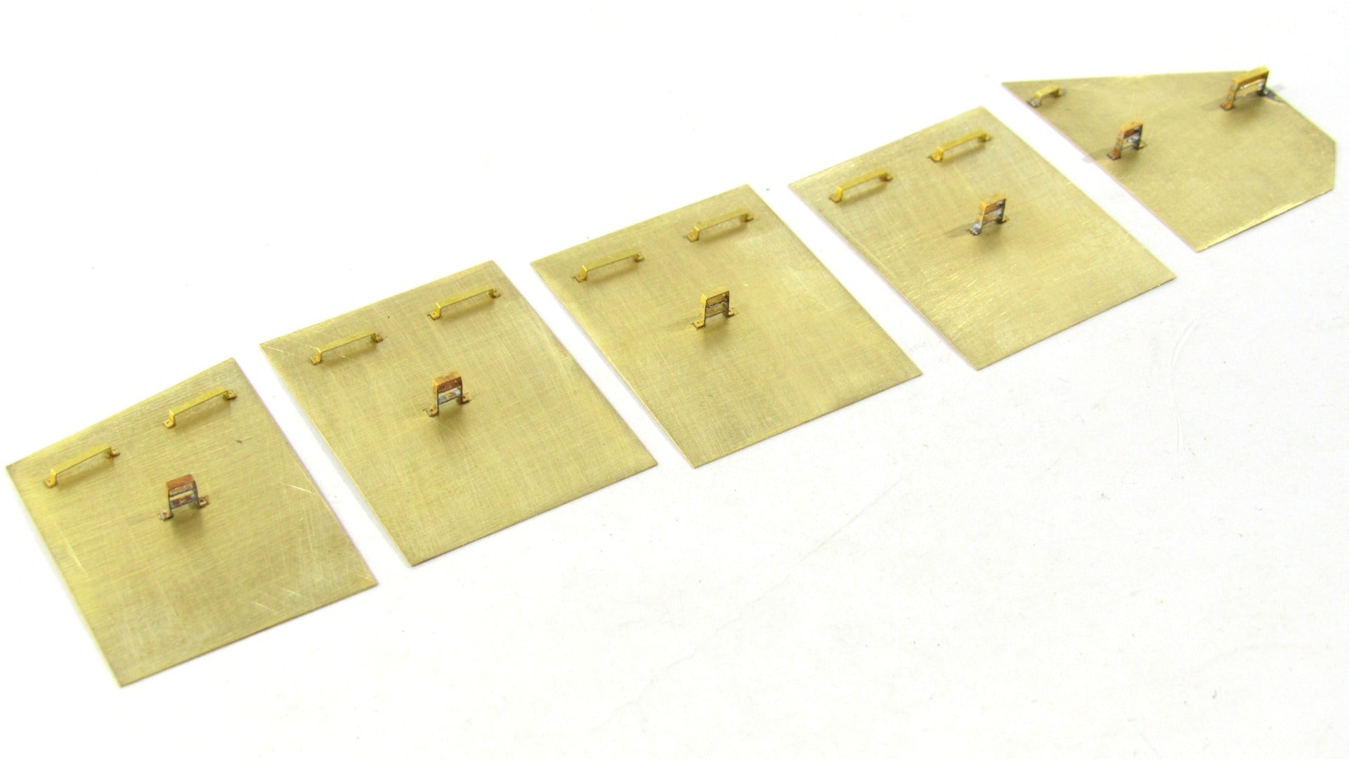 Photo - etched set for German Sturmgeschütz IV (stug - IV) anti - cumulative protective shields (Zvezda) - imodeller.store