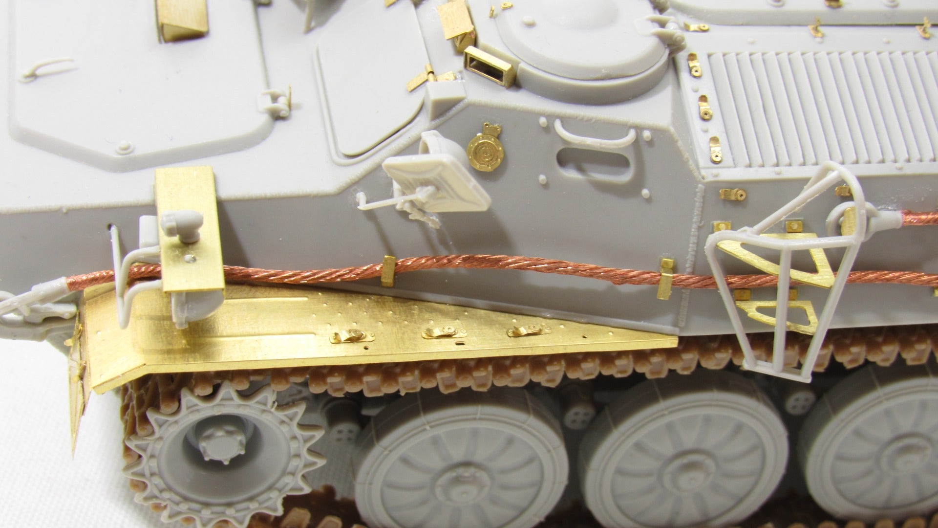 Photo - etched set for Russian Armored personnel carrier MT - LB (Trumpeter) - imodeller.store