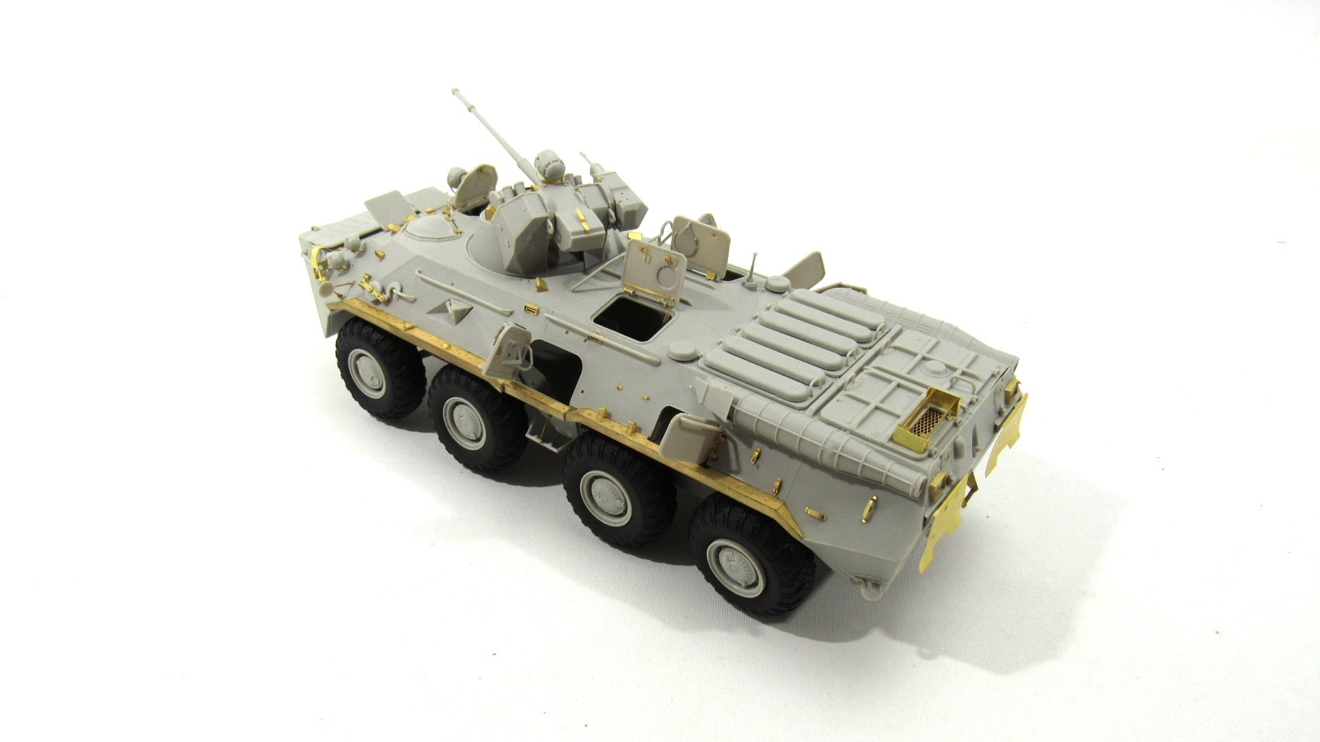 Photo - etched set for Russian armored vehicle BTR - 80 / BTR - 80A (Trumpeter) - imodeller.store