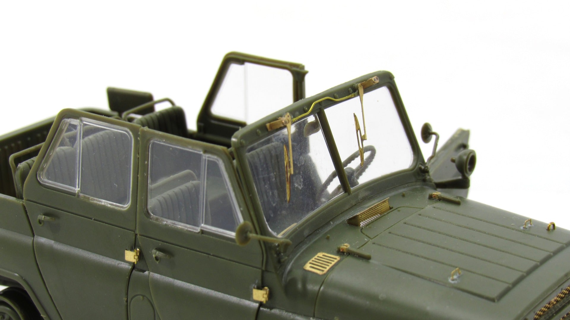 Photo - etched set for Russian car UAZ - 469 (Zvezda) - imodeller.store