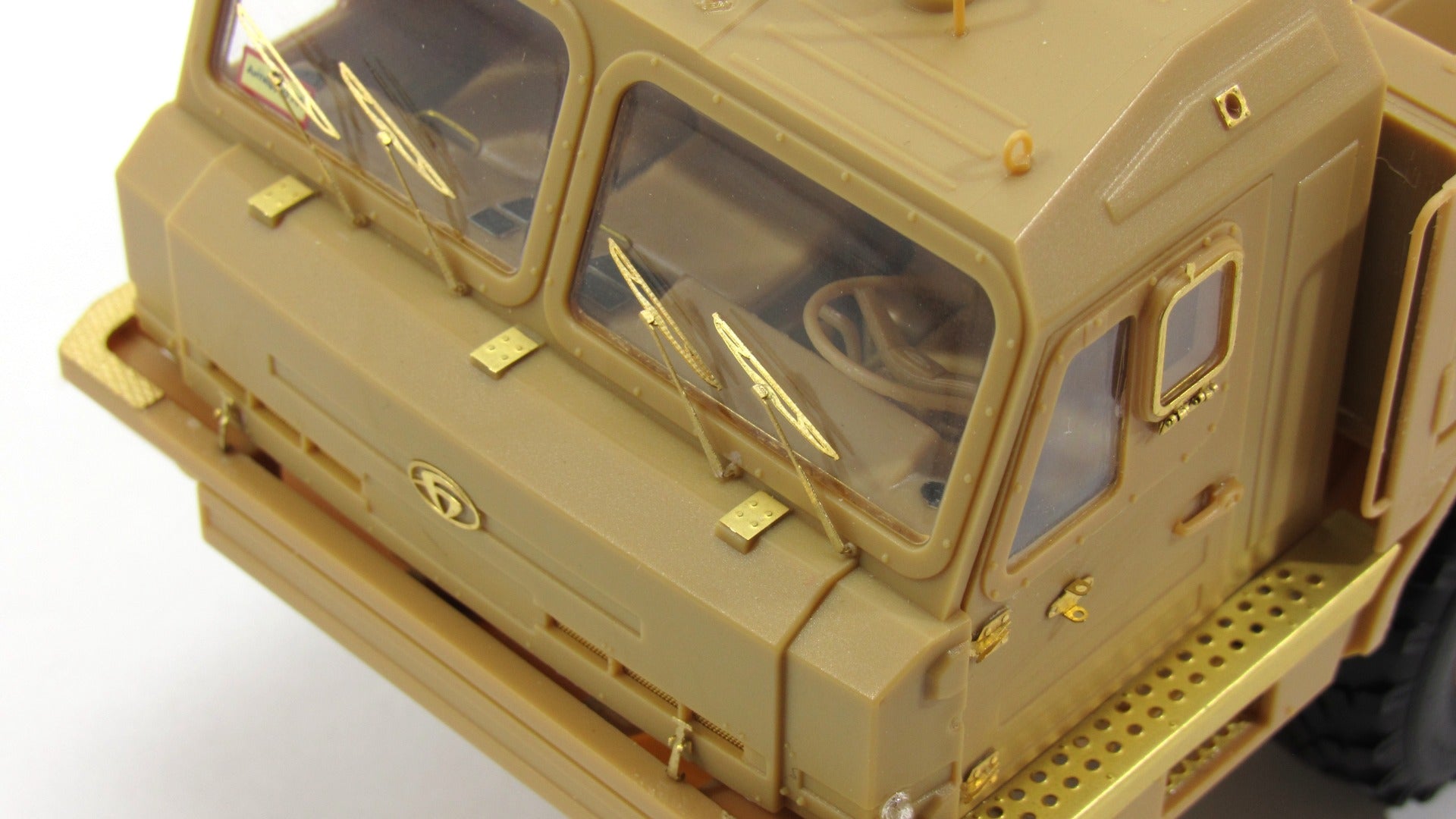 Photo - etched set fot BAZ - 6909/6403/64022 cabin and chassis (Trumpeter, Hobby Boss) - imodeller.store