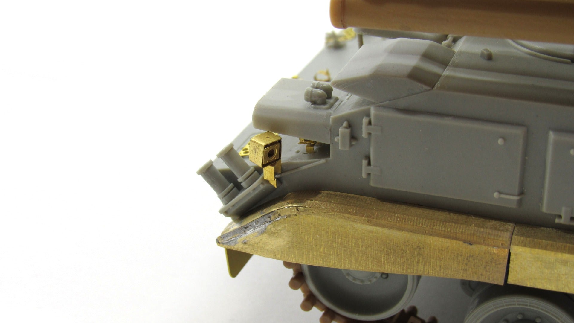 Photo - etched set of Fenders for 96K6 Pansir - S1 on the GM352M1E platform (Trumpeter) - imodeller.store