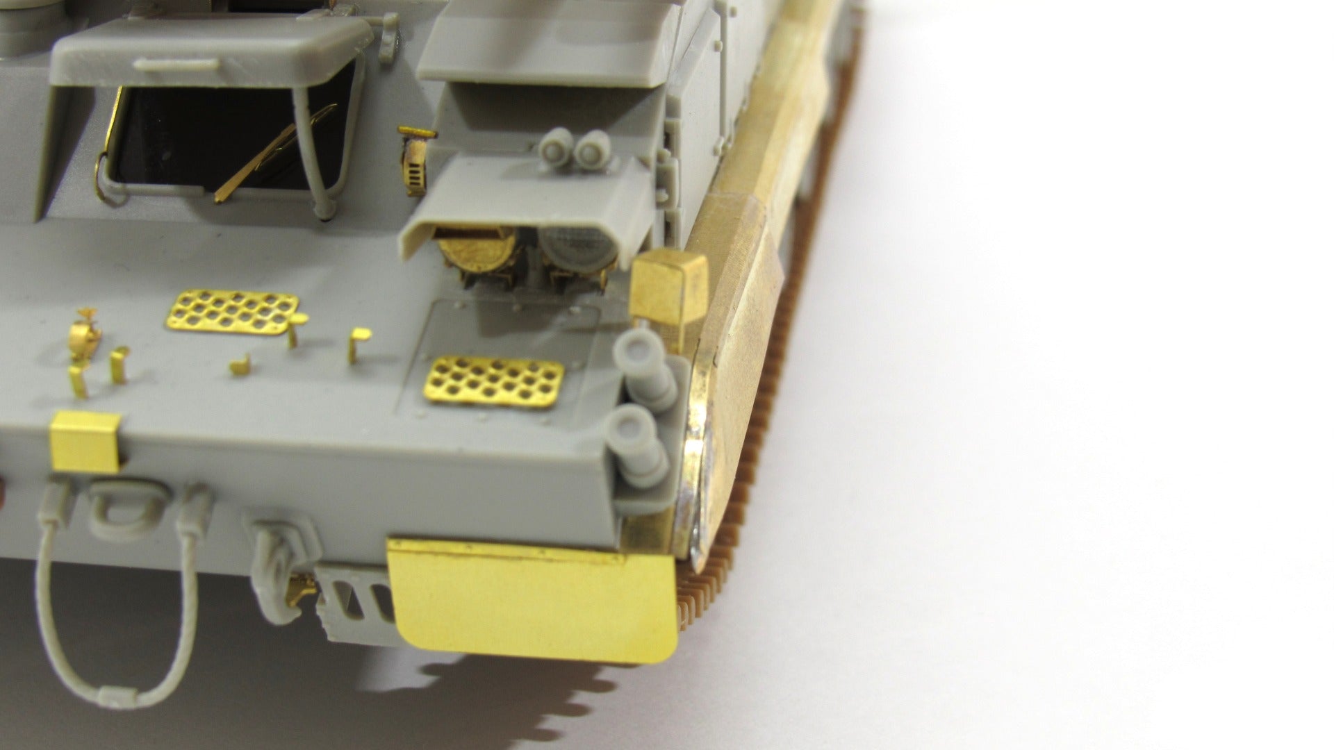 Photo - etched set of Fenders for 96K6 Pansir - S1 on the GM352M1E platform (Trumpeter) - imodeller.store