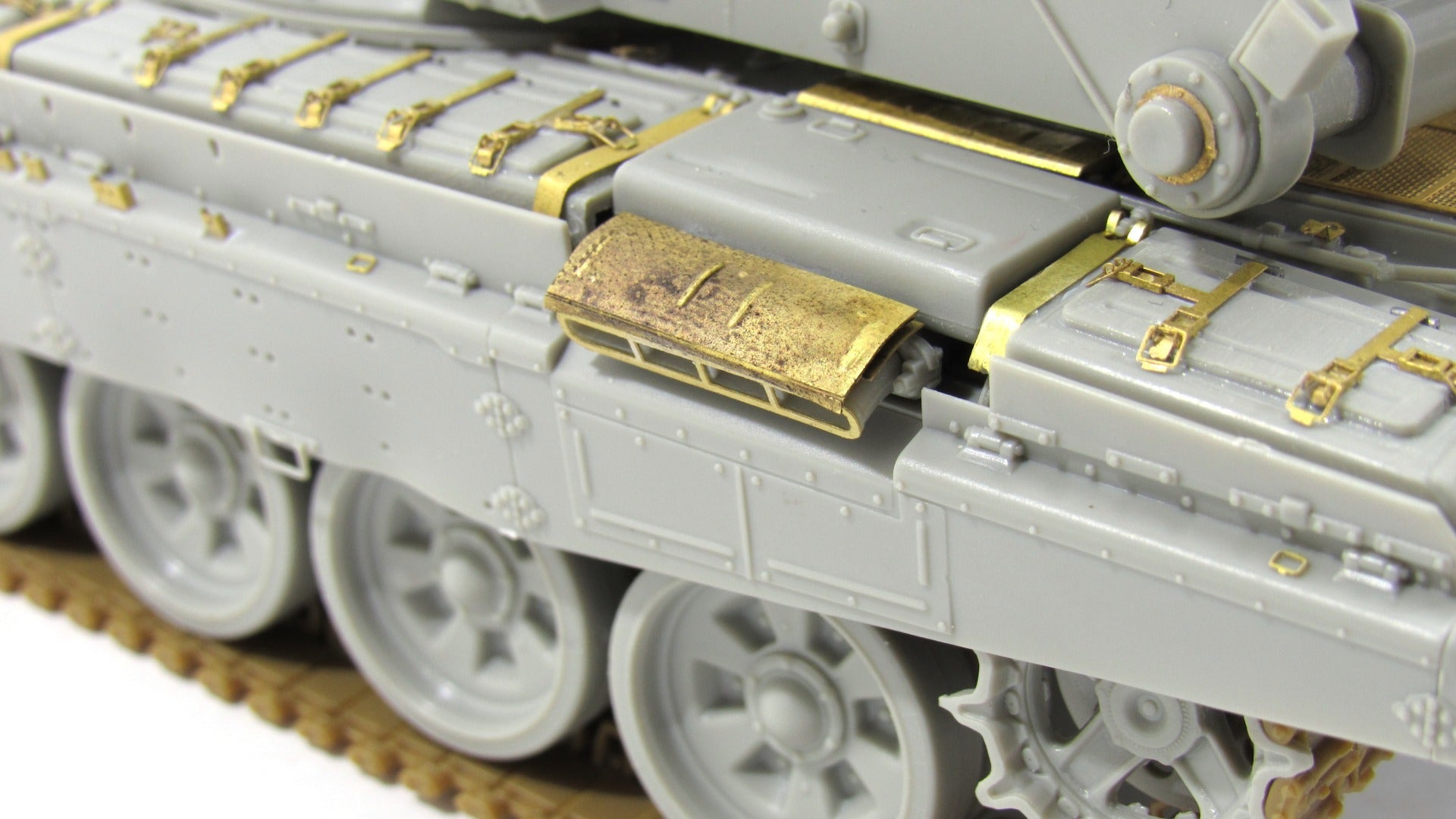 Photo - etched set of Heavy thermobaric rocket launcher system Sun 1A (Trumpeter) - imodeller.store