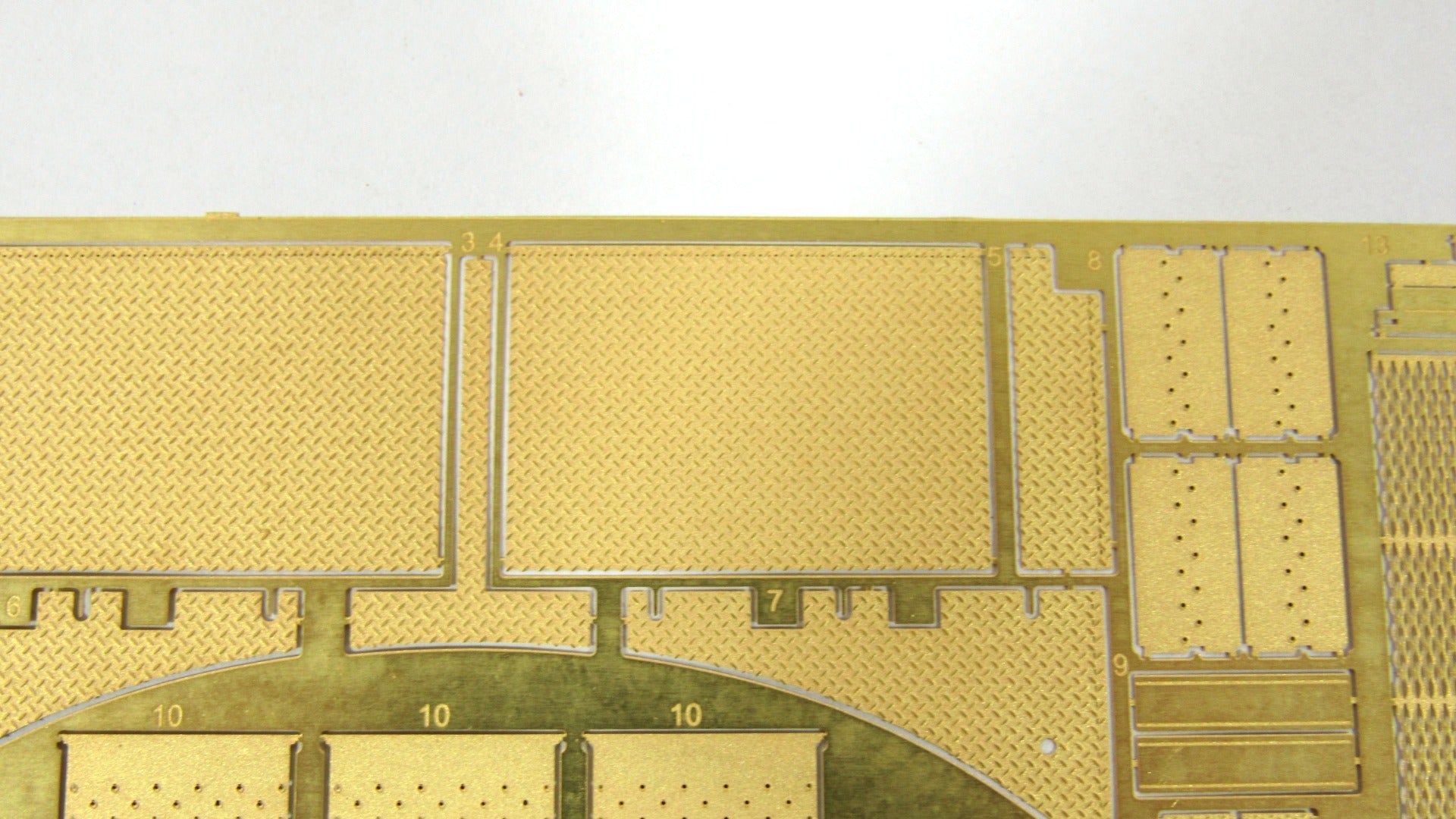 Photo - etched set of ZRPK Pantsir S - 1 corrugated sheets (Zvezda) - imodeller.store