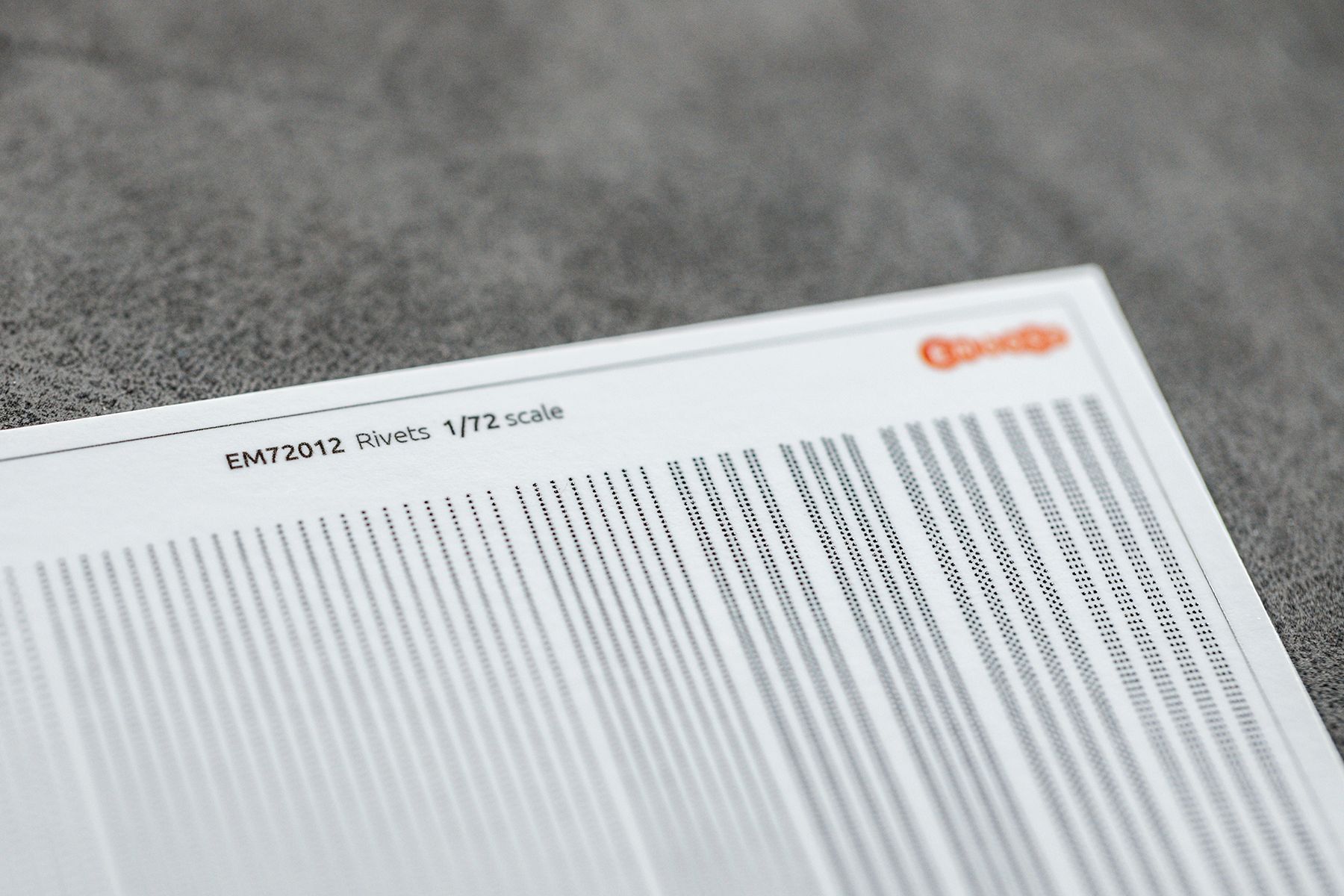 Rivets (ingle/double/triple rows) 1/72 (3D decal) - imodeller.store