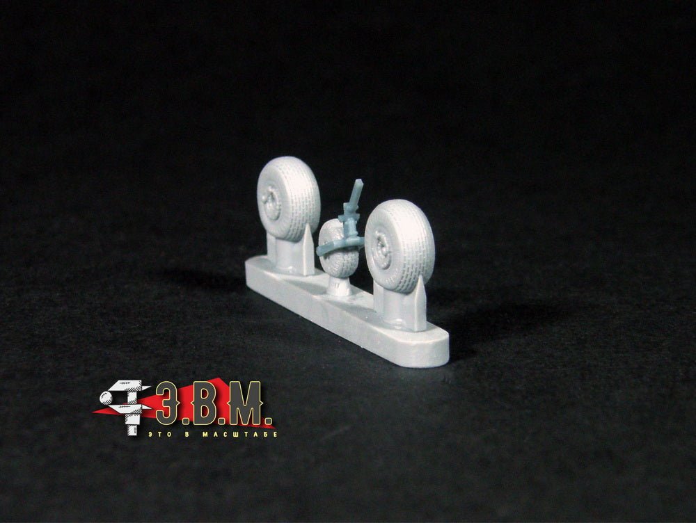 RS144003 E.V.M. 1/144 Landing Gear Wheels for Yakovlev Yak - 40 - imodeller.store