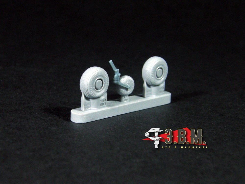 RS144003 E.V.M. 1/144 Landing Gear Wheels for Yakovlev Yak - 40 - imodeller.store