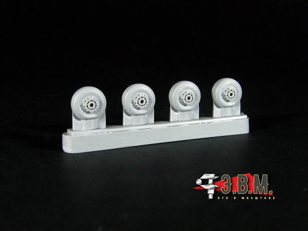 RS144006 E.V.M. 1/144 Landing Gear Wheels for Airbus A330 - imodeller.store