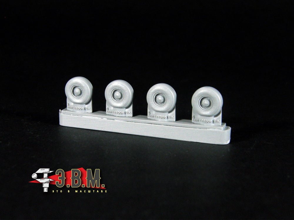 RS144006 E.V.M. 1/144 Landing Gear Wheels for Airbus A330 - imodeller.store