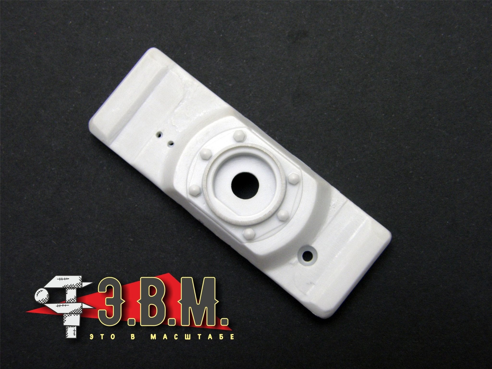 RS35029 E.V.M. 1/35 Gun Mantlet Mask No.100 for Tiger I Tank - imodeller.store