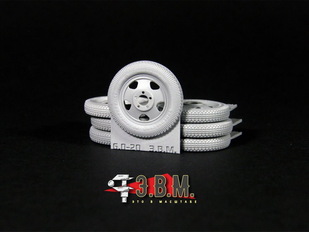 RS35076 E.V.M. 1/35 Wheels for GAZ - AA Truck - imodeller.store