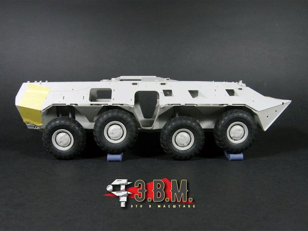 RS35110 E.V.M. 1/35 Working Dynamic Suspension Set for BTR - 80 Family (Trumpeter) - imodeller.store